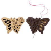 Magnetic Needle Holder - Wooden Needle Minder Wonderland Crafts Needle Minders - HobbyJobby