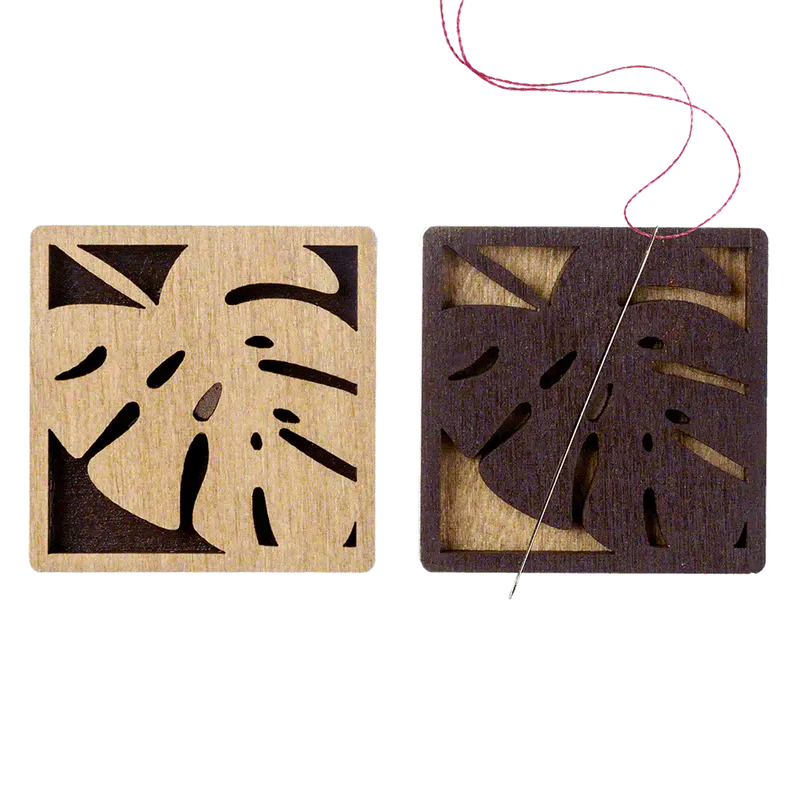 Magnetic Needle Holder - Wooden Needle Minder Wonderland Crafts Needle Minders - HobbyJobby