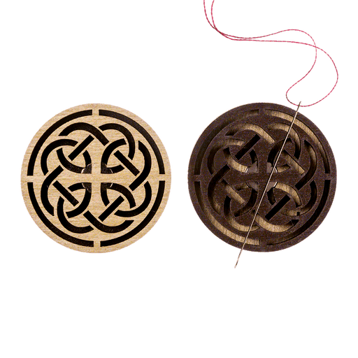 Magnetic Needle Holder - Wooden Needle Minder Wonderland Crafts Needle Minders - HobbyJobby