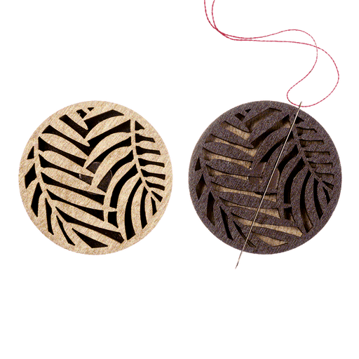 Magnetic Needle Holder - Wooden Needle Minder Wonderland Crafts Needle Minders - HobbyJobby