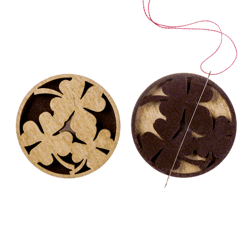 Magnetic Needle Holder - Wooden Needle Minder Wonderland Crafts Needle Minders - HobbyJobby