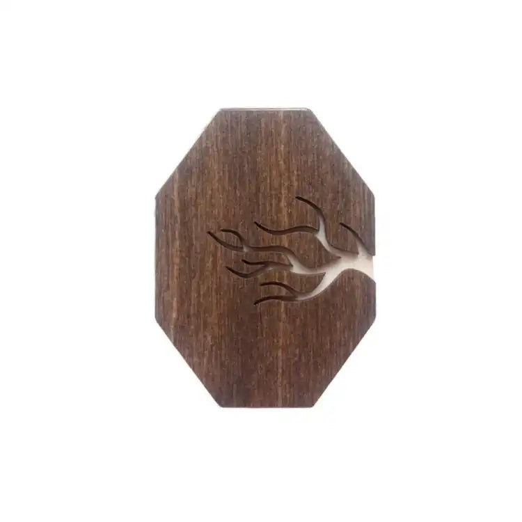 WOODEN NEEDLE CASE "TREE" KF056/53