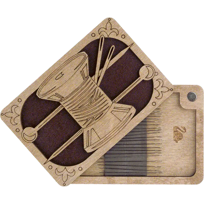 Needle Organizer - Magnetic Needle Storage, Storage Box for Handcraft Wonderland Crafts Needle Cases - HobbyJobby