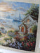 Needlepoint Kit Luca-S, Gold Collection - G619, Tranquil Seafront Luca-S Petit Point Kits - HobbyJobby