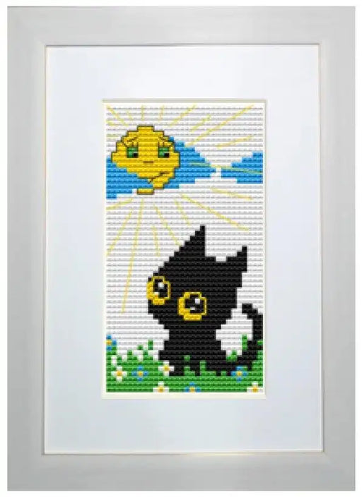 Cross Stitch Kit for Beginners - Luca-S Kids Embroidery Kit Luca-S Beginner Cross Stitch Kits - HobbyJobby