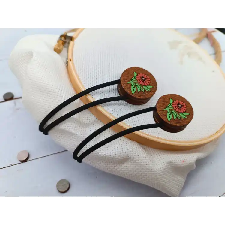 MAGNETIC KEEPERS. FLOWERS. 2PCS KF040/2P