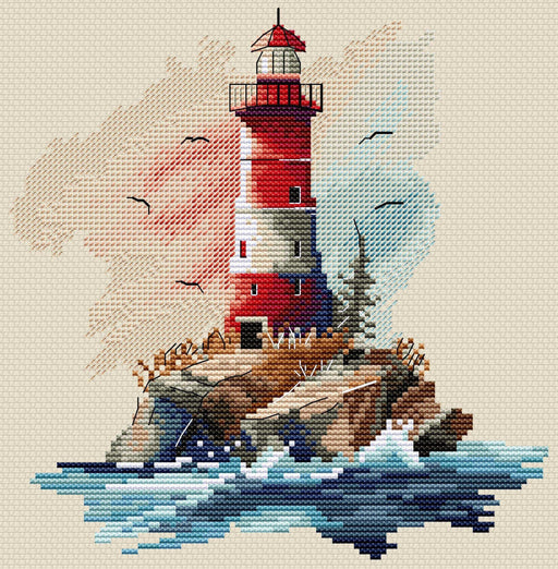 Pattern Summer Lighthouse, HJ015 HobbyJobby_Pattern - HobbyJobby