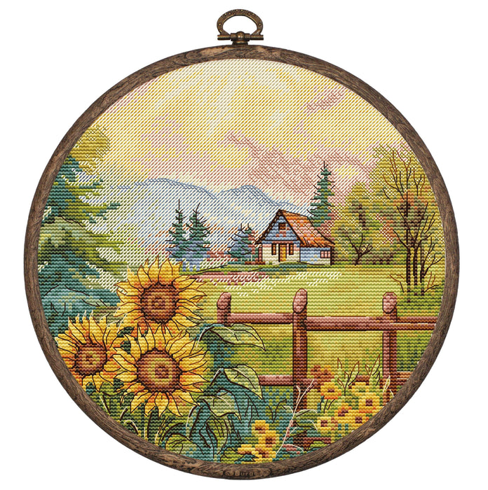 Pattern The House on the Hilltop, HJ040 HobbyJobby_Pattern - HobbyJobby