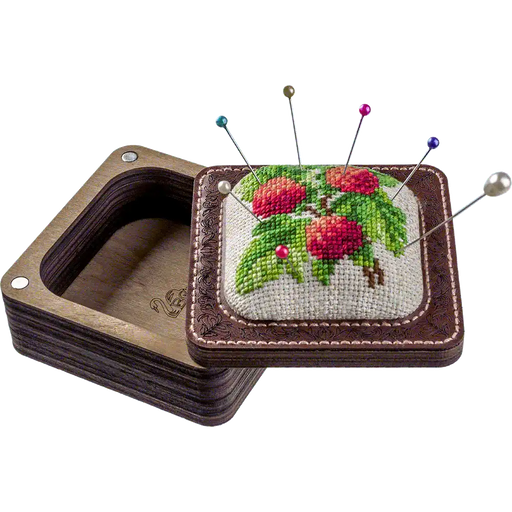 Pin Cushion Kit - Needlecraft Storage Box - Needle Storage Pin Wonderland Crafts Pin Cushions - HobbyJobby