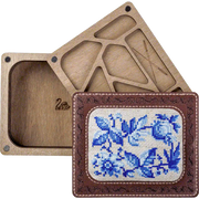 Pin Cushion Kit - Needlecraft Storage Box - Needle Storage Pin Wonderland Crafts Pin Cushions - HobbyJobby
