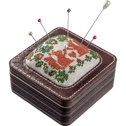 Pin Cushion Kit - Needlecraft Storage Box - Needle Storage Pin Wonderland Crafts Pin Cushions - HobbyJobby