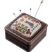 Pin Cushion Kit - Needlecraft Storage Box - Needle Storage Pin Wonderland Crafts Pin Cushions - HobbyJobby