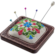 Pin Cushion Needlecraft Kit - Needle Storage Pin Wonderland Crafts Pin Cushions - HobbyJobby