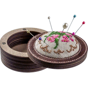 Pin Cushion Needlecraft Kit - Needle Storage Pin Wonderland Crafts Pin Cushions - HobbyJobby