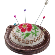 Pin Cushion Needlecraft Kit - Needle Storage Pin Wonderland Crafts Pin Cushions - HobbyJobby