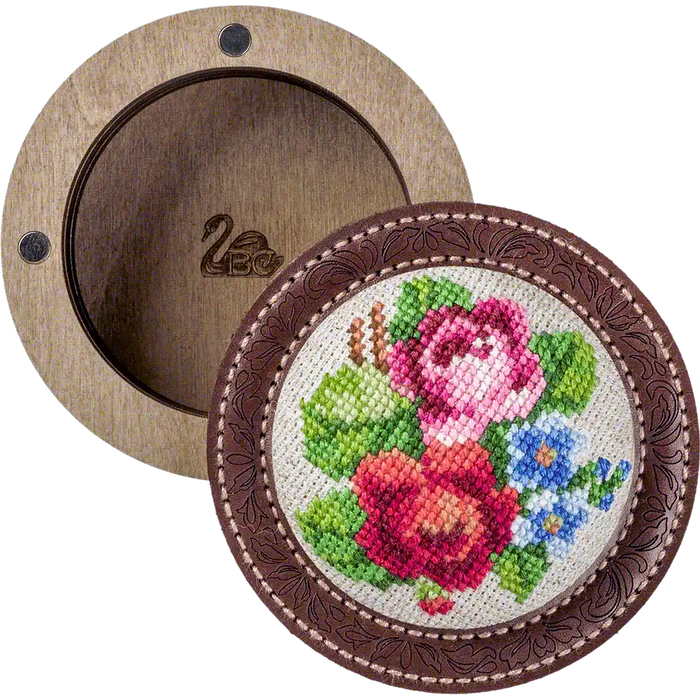 Pin Cushion Needlecraft Kit - Needle Storage Pin Wonderland Crafts Pin Cushions - HobbyJobby