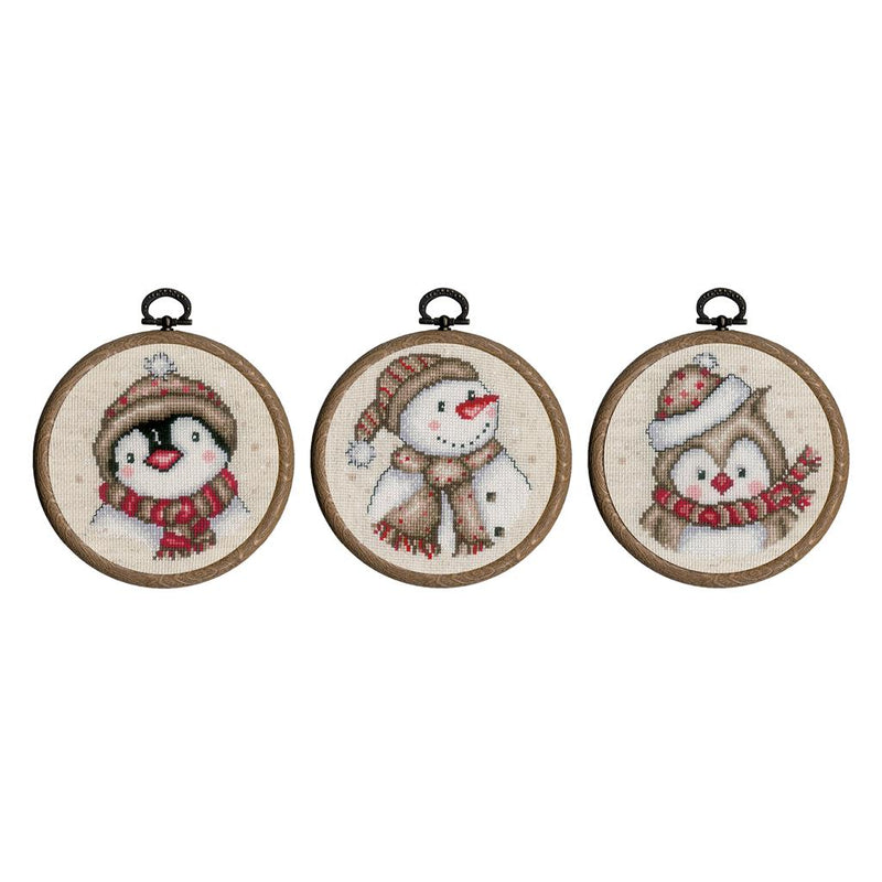 Miniature Kit Winter characters set of 3