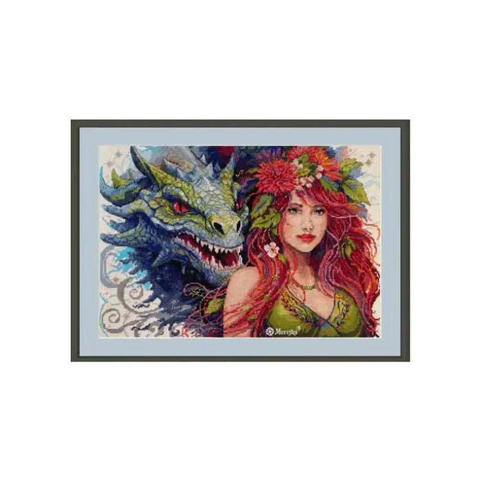 Cross Stitch Kit Merejka - PURE FLAME 38X26 SK243