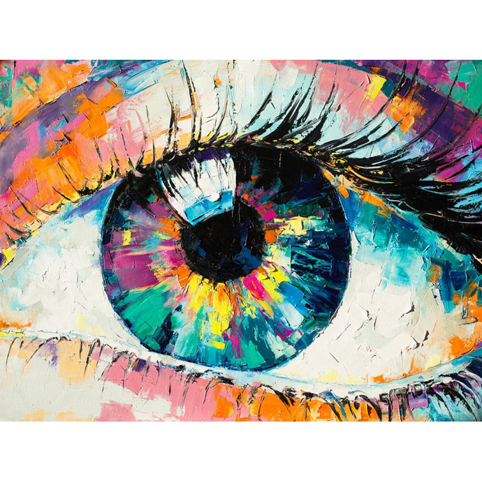 Diamond Painting Kit - RAINBOW EYE 40*30 CM WD3004