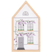 RICO Embroidery Kit Counted Cross Stitch, Houses 4 Seasons, medium Rico Cross Stitch Kits - HobbyJobby