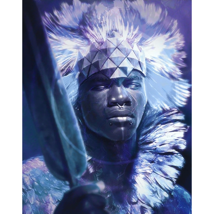 Diamond Painting Kit - KING OF AFRICA 38 _ 48 CM WD144