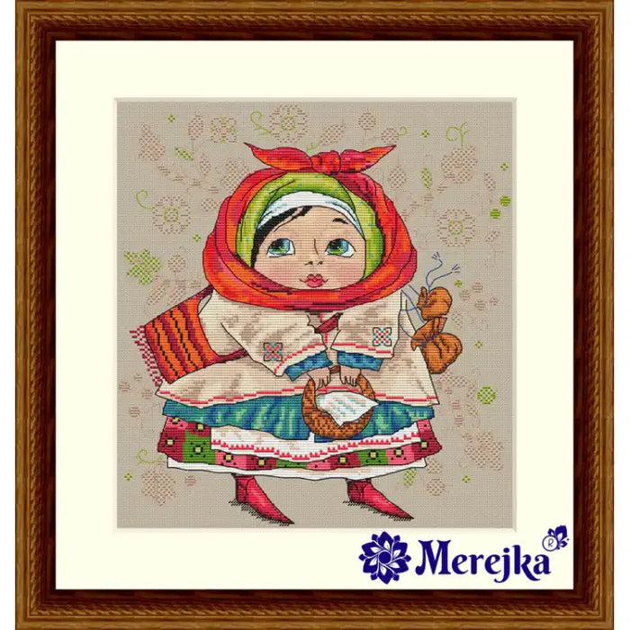 Cross Stitch Kit Merejka - TO THE FAIR SK24