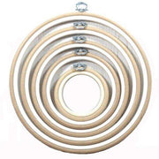 Sand Embroidery Round Hoop - Nurge Flexible Hoop, Round Cross Stitch Hoop Hoops - HobbyJobby