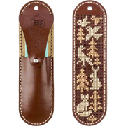 Scissor Leather Case Kit - Needlecraft Scissor Case, Scissor Holder Wonderland Crafts Scissor Cases - HobbyJobby