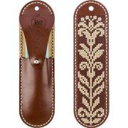 Scissor Leather Case Kit - Needlecraft Scissor Case, Scissor Holder Wonderland Crafts Scissor Cases - HobbyJobby