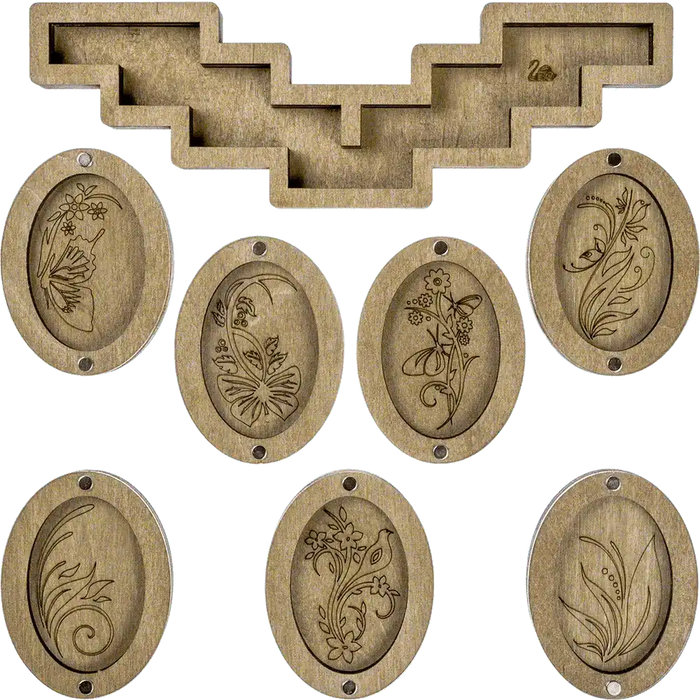 Set of mini organizers FLZB-110 Wonderland Crafts Bead Organizers - HobbyJobby