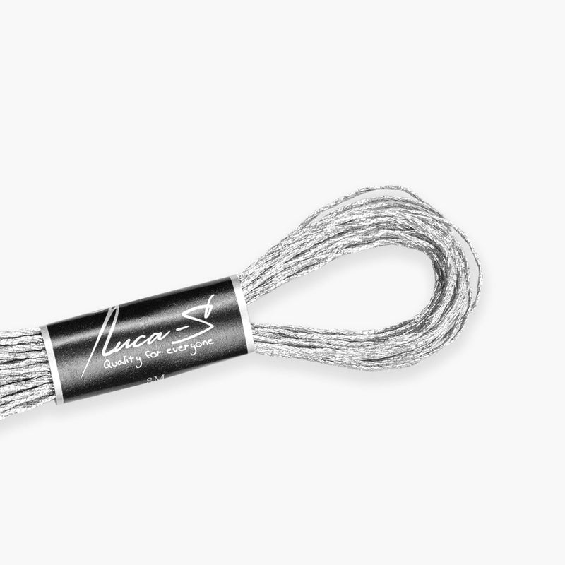 Coton Mouliné Luca-S - ARGENT