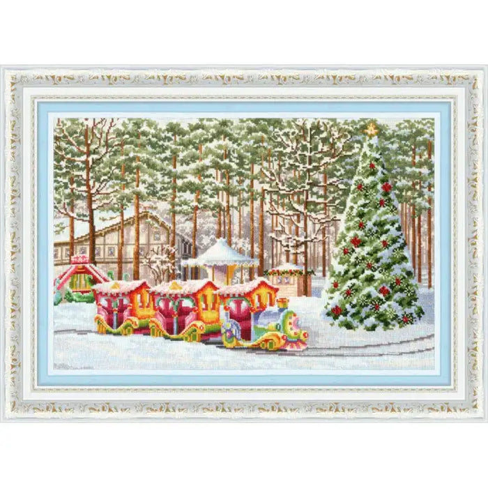 CROSS STITCH KIT - NEW YEAR EXPRESS S/SO016