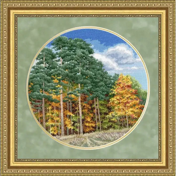 CROSS STITCH KIT - AUTUMN FOREST S/VM032