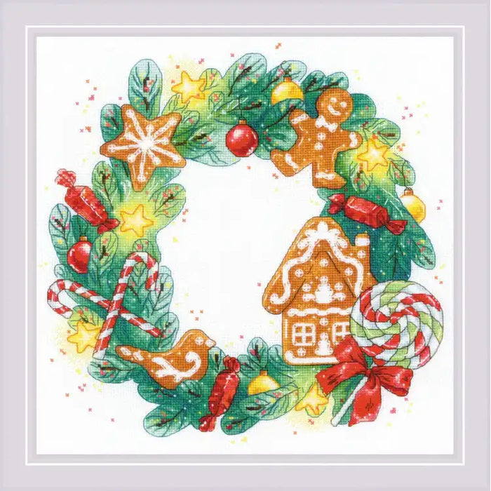 Cross Stitch Kit Riolis - SNOWY MEOW SR1910