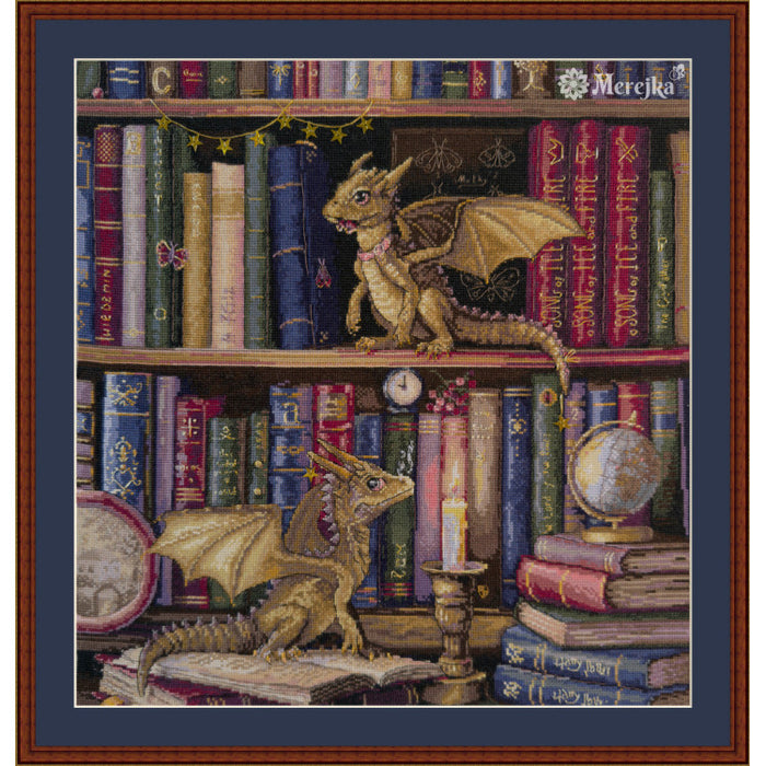 Cross stitch kit "The Moth Hunters" 37x39 cm SK266