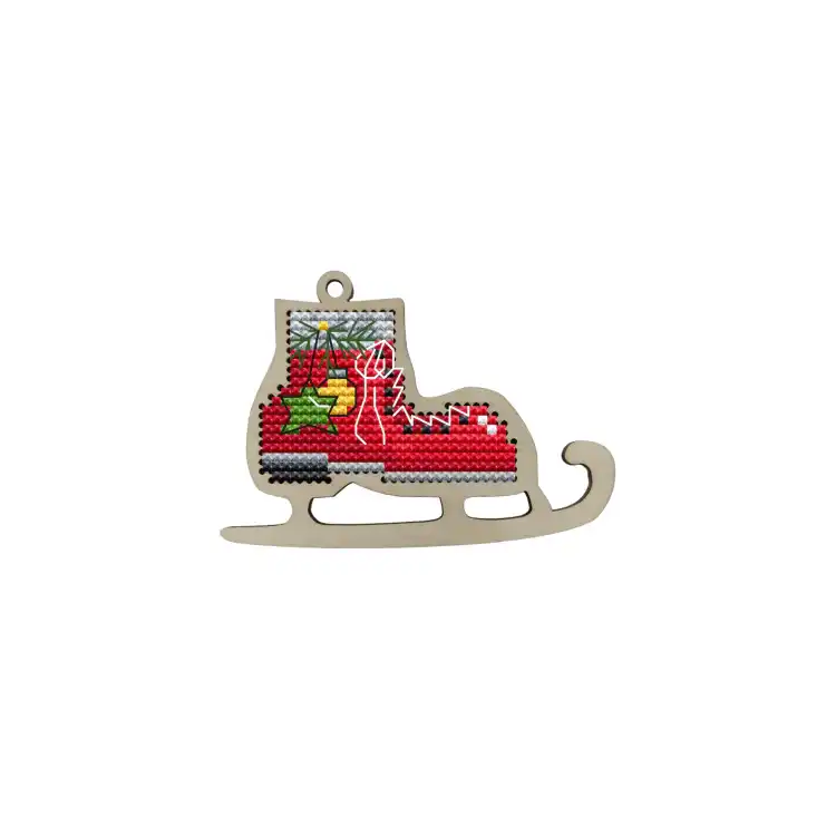 RED CHRISTMAS SKATE KF022/7-2