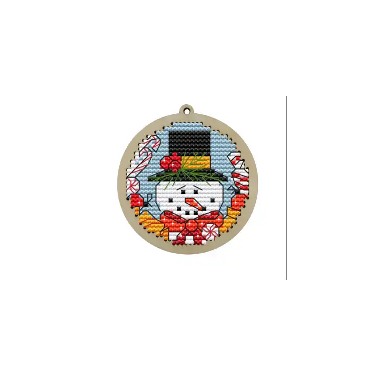 CHRISTMAS BALL "SNOWMAN" KF022/8-1