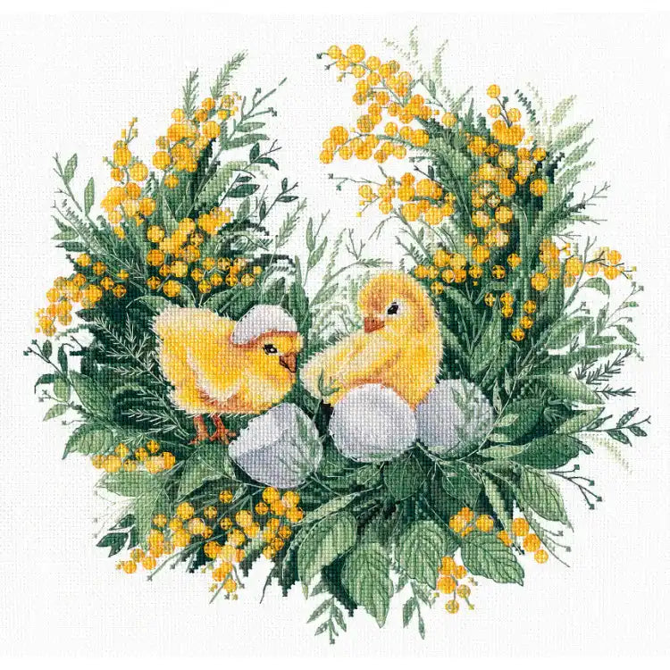 Cross Stitch Kit Oven - SPRING STORY S1477