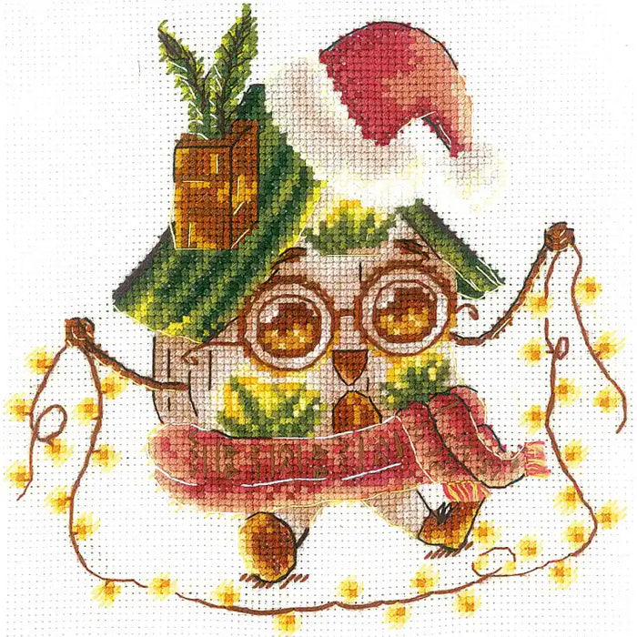 Cross Stitch Kit Andriana - "HOUSE. LIGHT" SAND-31