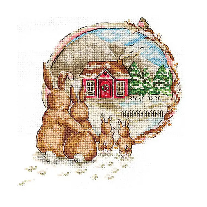 Cross Stitch Kit Andriana - HOUSEWARMING SANN-29