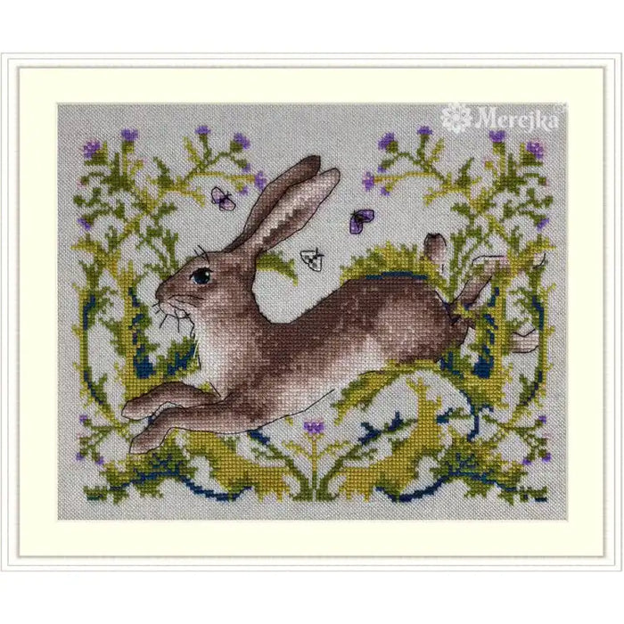 Cross Stitch Kit Merejka - THE HARE SK147A