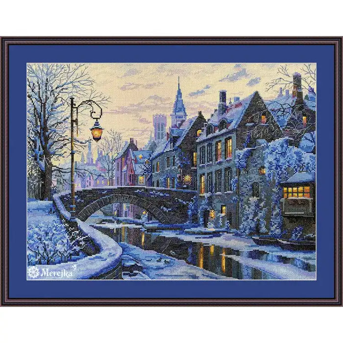 Cross Stitch Kit Merejka - WINTER EVENING SK169