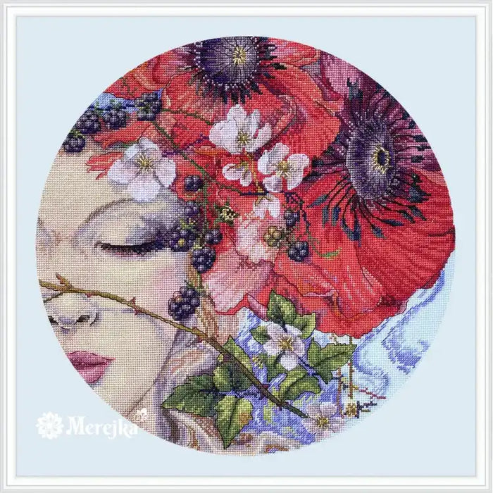 Cross Stitch Kit Merejka - SHE SLEEPS SK185