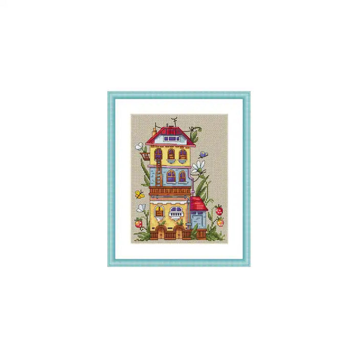 Cross Stitch Kit Merejka - SUMMER HOUSE SK53