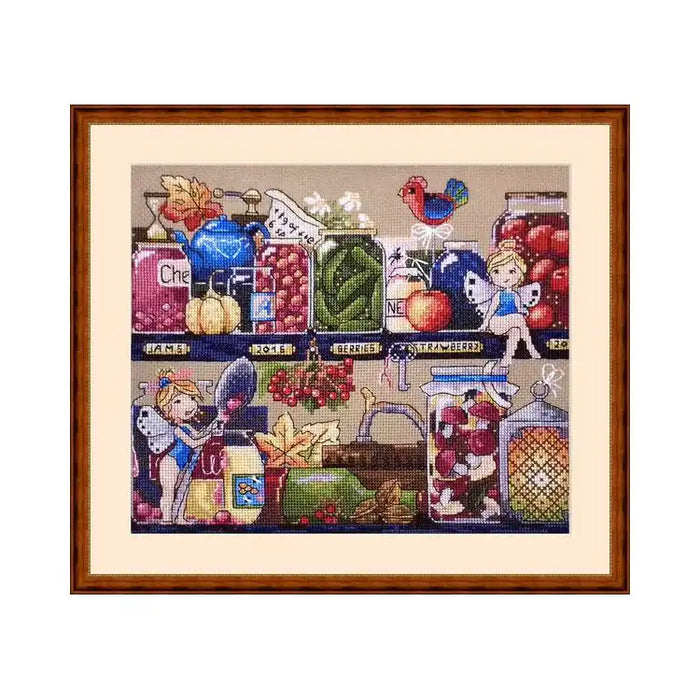 Cross Stitch Kit Merejka - PANTRY TREASURES SK73