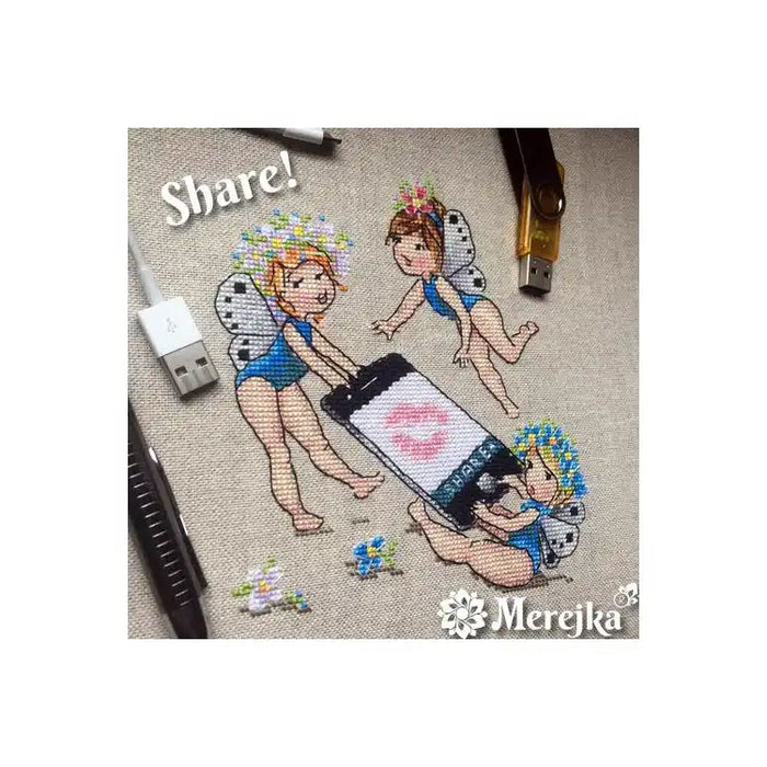 Cross Stitch Kit Merejka - SHARE SK79