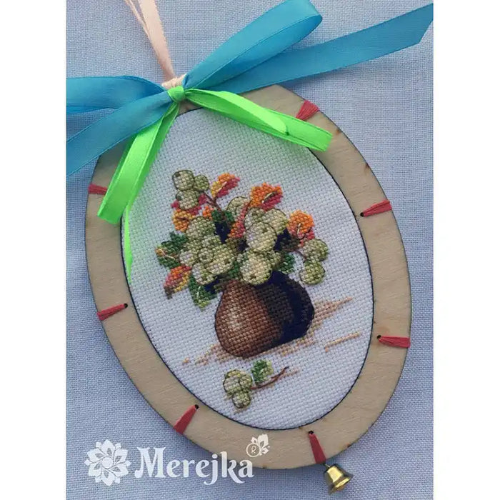 Cross Stitch Kit Merejka - SNOWBERRY SKM001