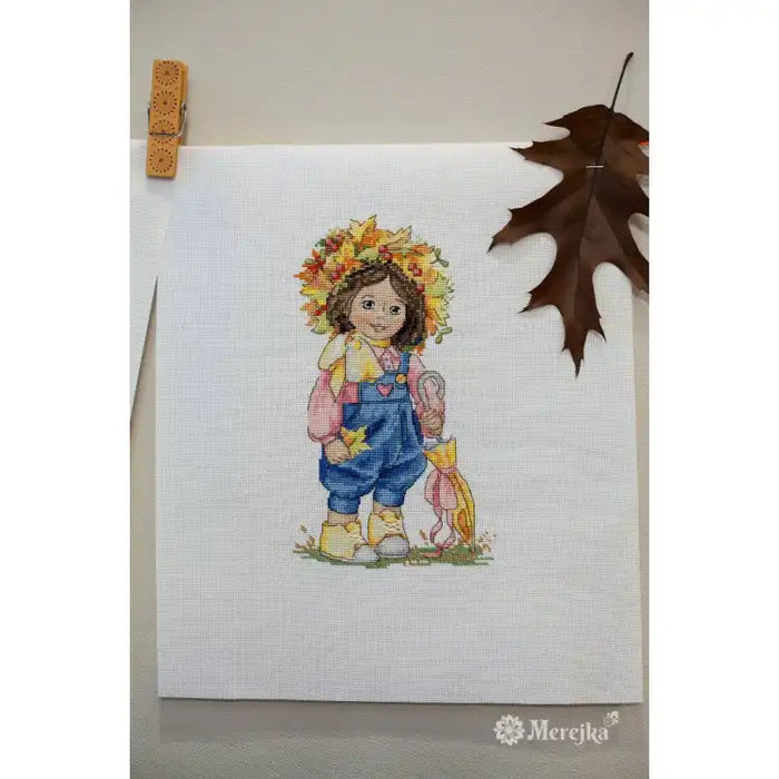 Cross Stitch Kit Merejka - SPRING GIRL SK100