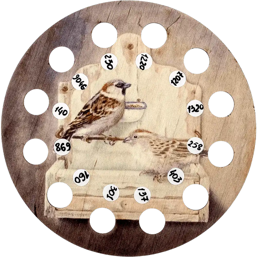 Stickers for organizers FLZ(N)-004 Wonderland Crafts Stickers for organizers - HobbyJobby