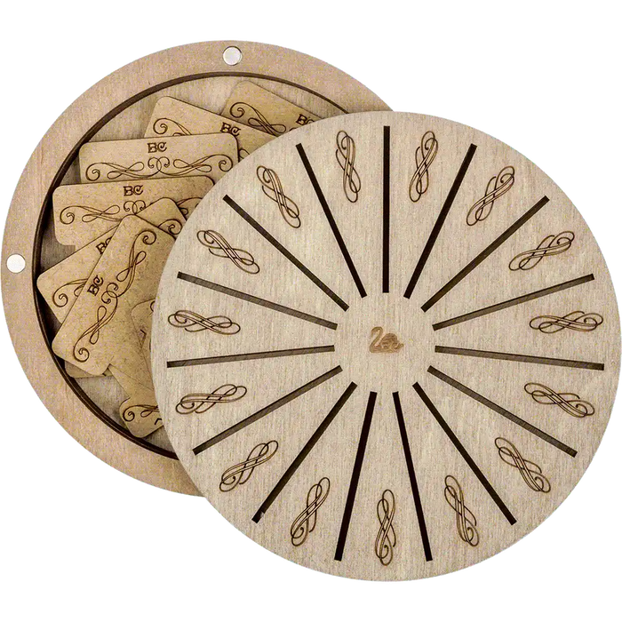 Storage Box for handcraft and 17 bobbins included Wonderland Crafts Organizer Box - HobbyJobby